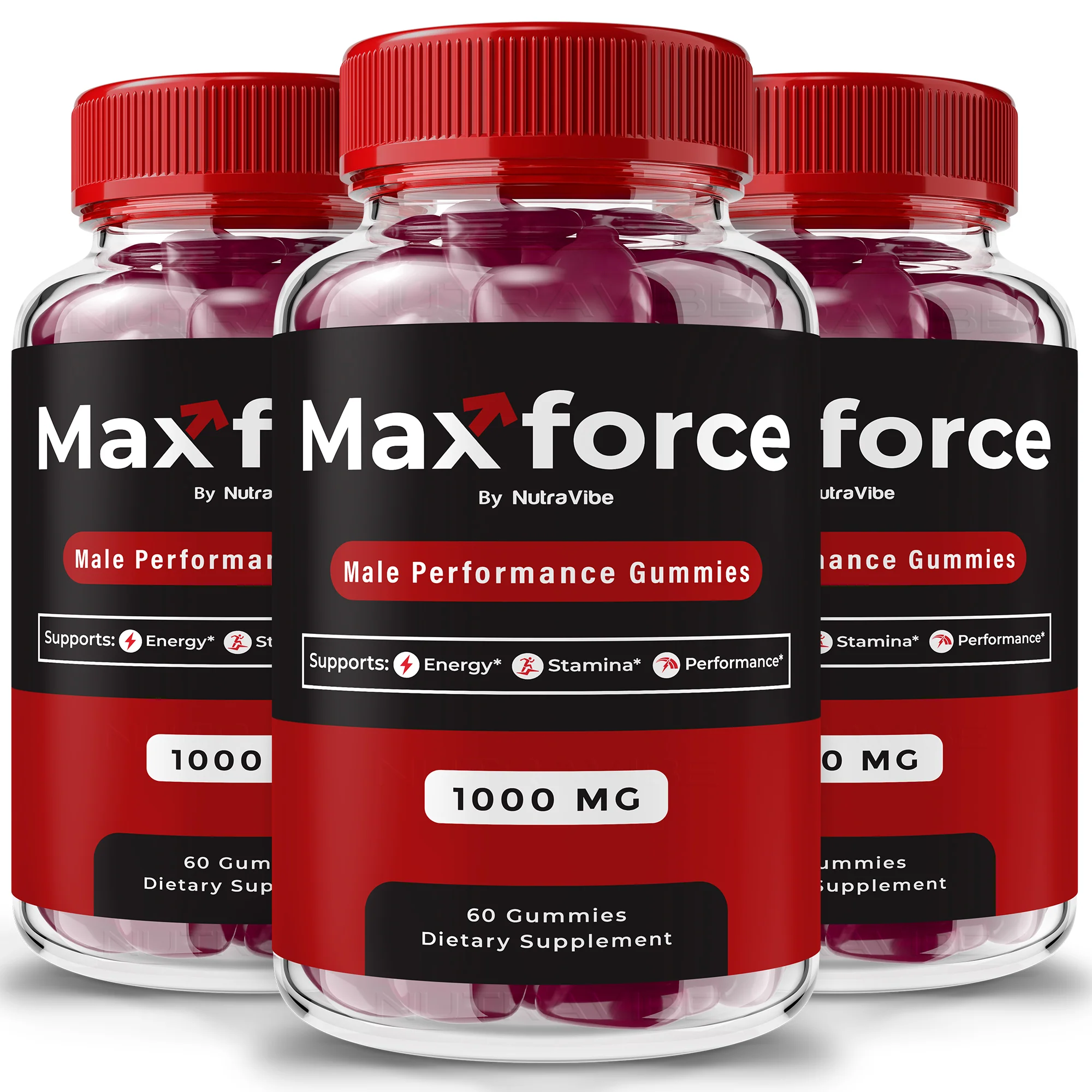 Max Force Men's Vitality & Performance Supplement